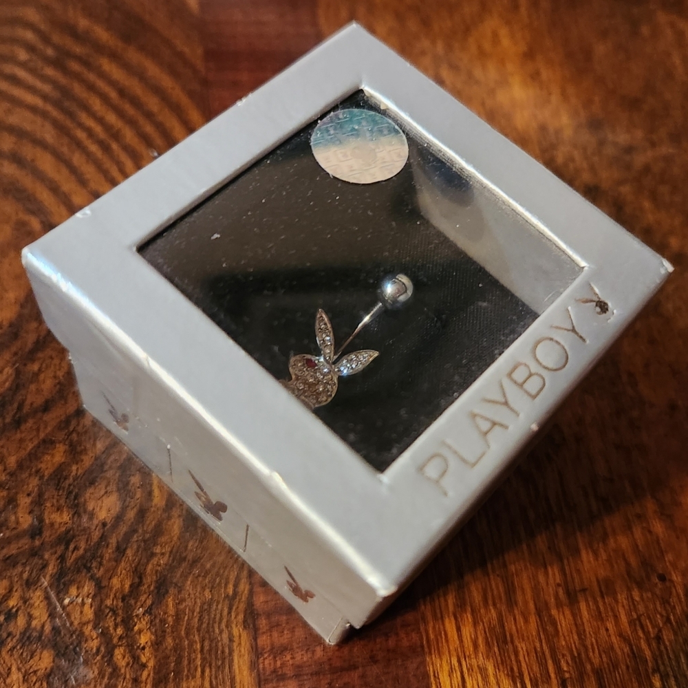 Official Playboy Naval Bellybutton Ring 14 Gauge - image 3